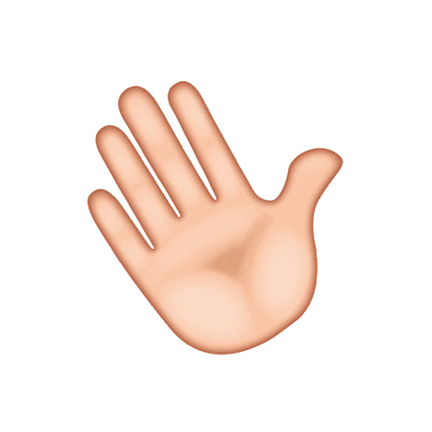 Waving hand